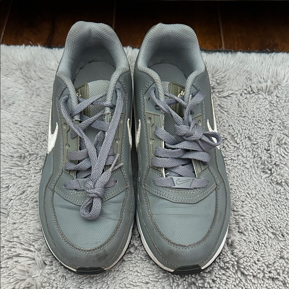 Nike Air Max Gray and White Sneakers